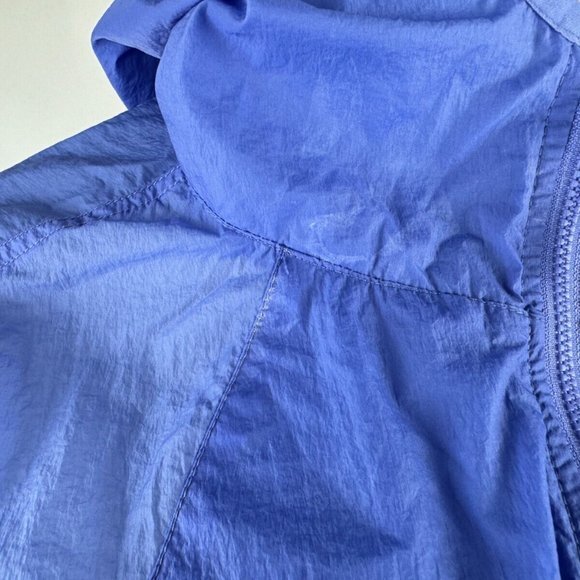 Balance Athletica Atomic Xenon Jacket Women S Cropped Purple Hooded Windbreaker - Picture 12 of 15